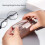 Portable Square Mesh Storage Bags 4.33x2.76in 3 pcs 2