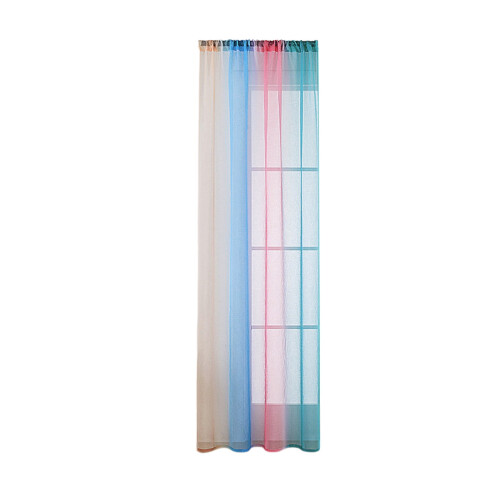 Rainbow Sheer Voile Curtain 4.6 x 5.3 ft 1