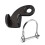 Bicycle Trailer Hitch Coupler Towbar 90 Degree 2