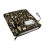 Christmas Theme Book Protector Book Storage Bag Polyester Fabric Handle Reusable with Pocket Storage & Portability 2