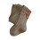 Collants d'hiver chauds et élastiques pour filles (1-12 ans), marron 5