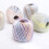 2 Rolls Fine Cotton Yarn Segmental Dyed Silk Thread for Crochet and Knitting Projects Type 7 7
