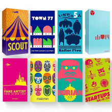 (dokojong) Party Games Scout A Fake Artist Fun Durian MOON ADVENTURE Rafter FIVE DroPolter Card Game Goofy Fun for Game Lovers