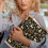Christmas Theme Book Protector Book Storage Bag Polyester Fabric Handle Reusable with Pocket Storage & Portability 6