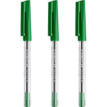 STAEDTLER Medium 0.5mm 430 Stick Ballpoint Pens Writing Pen Smooth - Green Ink (