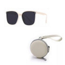 (Beige)Trendsetting Foldable Sunglasses With Uv Protection And Polarized Lenses For Streetwear And Lifestyle Active