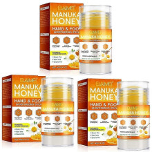 (3pcs) Foot Callus Remover with Manuka Honey for Dry Cracked Heels and Feet
