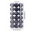 Mini Christmas Ball Ornaments Shatterproof Black Plastic 36 2