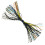 10Bundles500Strands Σετ Φουστών Σιλικόνης για Jig, Πόδια Jig για Ψάρεμα, Δολώματα, Υλικά 3