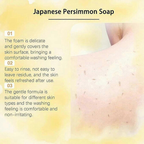 Swarva Persimmon Soap for Old People Smell 1