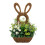 Easter Bunny Wall Basket Hanging Storage Decoration 3