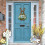 Easter Bunny Wall Basket Hanging Storage Decoration 6