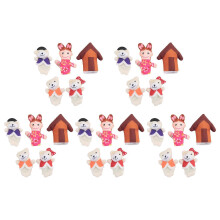 Lot of 25 Pcs Finger Puppets Fairytale Fairy Tale Goldilocks and Three Bears
