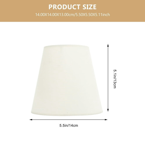 Retro Lamp Shade Cloth E14 Socket Small 2