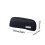 Pencil Case Black Oxford Fabric 3-Compartment Zippered 5