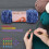 Soft Chenille Yarn Dark Blue 100g for Crochet Knitting 3