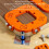 Router Corner Radius Jig R10-R50 Plastic 4-in-1 with 3