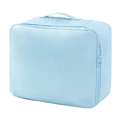 Travel Organizer Bag Waterproof Zipper Pouch Blue Small 1