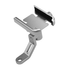 Uchwyt na telefon motocyklowy aluminiowy, regulowany, obrotowy o 360