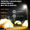USB Rechargeable Camping Lantern, 12 Modes, LCD Display, Waterproof – Compatible with USB Charging 3