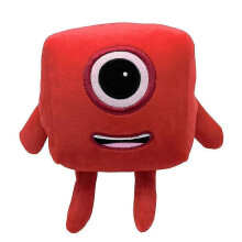 (One) Cartoon Numberblocks Soft Stuffed Plush Doll Kid Xmas Gift Early Education Number Learning Toy Xixi