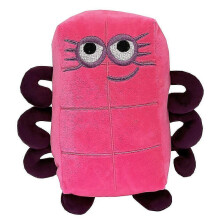 (Eight) Cartoon Numberblocks Soft Stuffed Plush Doll Kid Xmas Gift Early Education Number Learning Toy Xixi