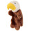 1PC Simulation Eagle Doll Story Telling Prop Interesting Plush Toy Creative Hand Puppet Role Play Doll 1