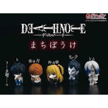 5pcs/set Anime Death Note Rem Ryuk Light Yagami L Misa Amane Cute Model Toys 5cm