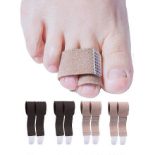 (Skin color) 8pcs Broken Toe Splint Broken Toe Splint,broken Toes Wraps, Toe Splint, Hammer Toe Bandage, Toe Bandage Tw