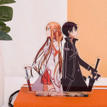 (Sword Art Online-3) Sword Art Online Asuna Chitose  Eugeo anime two-dimensional cartoon cute stand card creative personality tabletop ornament gift