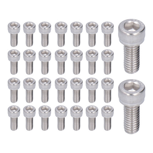 Κιτ εσωτερικών εξαγωνικών συνδέσμων, βίδες με κεφαλή κεφαλής από ανοξείδωτο