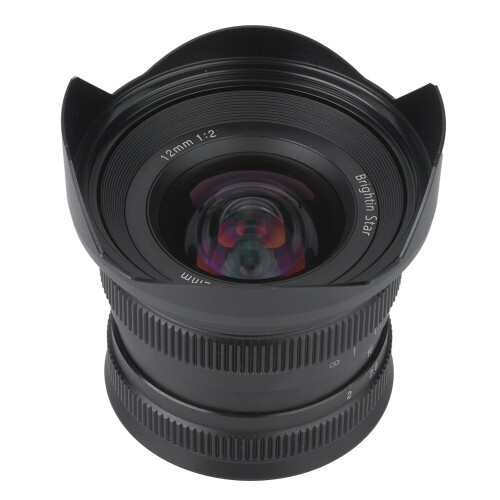 Sony E-Mount χειροκίνητη εστίαση Prime, οπτική δομή με εξαιρετικά ευρεία γωνία 12mm f2.0 και