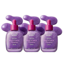 (3pcs) EQQUALBERRY Bakuchiol Firming Serum Peptide Infused, Shrinks Pores & Lines, Anti-Aging 30ml