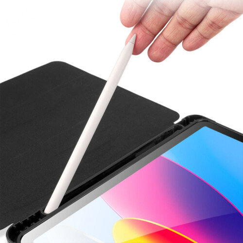 Capa para iPad de 10ª geração, 10,9 polegadas (modelo de 2022), com capa frontal tripla para visualização e digitação, suporte para Apple 1