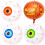 Μπαλόνια Eyeball, Φουσκωτό Eyeball για Γιγαντιαία Τρομακτική Διακόσμηση Halloween, 8