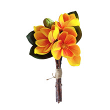 Valentine’s Day Artificial Flower Bouquet with Realistic Fabric Stems – Wedding Table Centerpiece, Vase Arrangement, Home & Outdoor Decoration