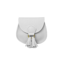Geantă crossbody pentru copii cu închidere magnetică, practică și ușoară, drăguță, cu sclipici, curcubeu, cu pandantiv dublu și ciucure,