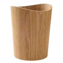 Storage Wooden Trash Can Home Bucket Garbage Bin Hotel Living Room Office Wastebasket Cans Nordic Recycling Bin B