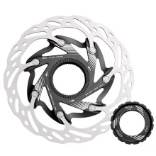 140mm Center Lock Hydraulic Disc Brake Rotor, Aluminum Alloy, Anti-Slip for Road Bikes, Enhanced Heat Dissipation A