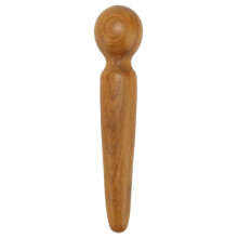 Akupunkturstift für den Heim- und Bürogebrauch, Fußmassagestab aus Holz mit ergonomischem Design, Reflexzonenmassagegerät für die kompakte und