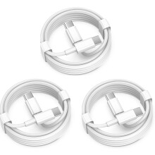 1,8 m USB C till USB C laddningskabel, hållbar kvalitet, 60 W snabbladdningskabel för iPhone 16 15 Pro Max, byggd för att hålla med TPE-material,