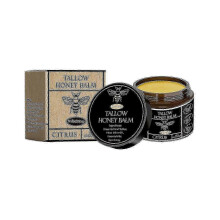 2025 2PCS Beef Tallow and Honey Balm for Skin, Organic Grass-Fed Beef Tallow Face Moisturizer for Cracked & Dry Skin