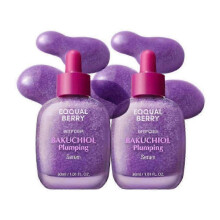 (2PCS) EQQUALBERRY Bakuchiol Firming Serum Peptide Infused, Shrinks Pores & Lines, Anti-Aging 30ml