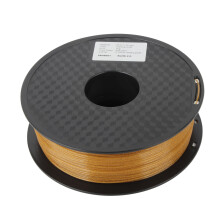 PLA filament bez bublin 1,75 mm pro 3D tiskárny, hedvábný filament s třpytivým hedvábným PLA efektem v luxusní zlaté barvě, prvotřídní