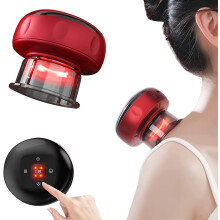 Gua-Sha-Massagegerät mit einstellbarer Saugkraft, intelligentem Schröpfgerät zur Muskelregeneration, 3-in-1-Vakuumtherapiesystem mit KI