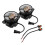 Αδιάβροχοι προβολείς ομίχλης LED για Jeep Wrangler2007-2021, Ανθεκτικό περίβλημα από χυτό 1