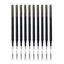 Refis de caneta gel de ponta fina, corrige erros rapidamente, escrita suave, apagável, 0,5 mm, tinta termossensível, design recarregável.