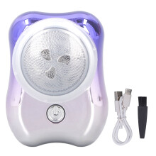 Wet or Dry Shave Electric Shaver for Men and Women, Waterproof Design with Fast Charging Type C and Long Lasting Lithium-ion Battery, Ergonomic Grip
