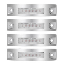 Udendørs LED-projektør Soldrevet, regn- og tågebestandig, høj lysstyrke, vandtæt, holdbart design, veranda-lys med vidvinkel og lav vinkel