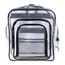Geantă transparentă de scule pentru ingineri, pentru aplicații în camere sterile, rucsac antistatic transparent din PVC, cu capacitate mare și
